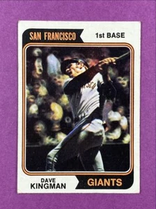 1974 Topps #610 Dave Kingman LOW GRADE San Francisco Giants - Bild 1 von 2