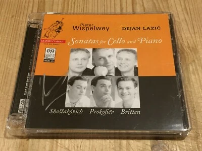 Signed PETER WISPELWEY Shostakovich Britten Cello Sonatas CHANNEL CLASSICS SACD - Bild 1 von 2
