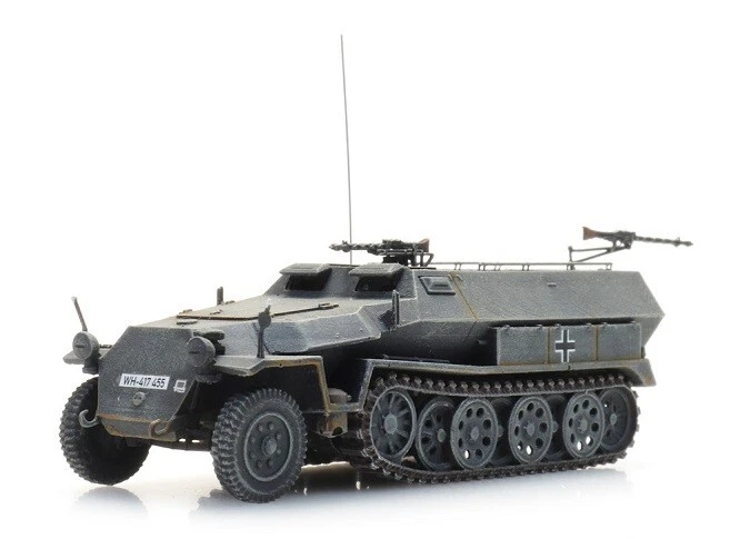 Artitec 6870512 - 1/87 / H0 Sd.Kfz. 251/1 Ausf. C, (S)MG, Grigio - Nuovo - Immagine 1 di 1
