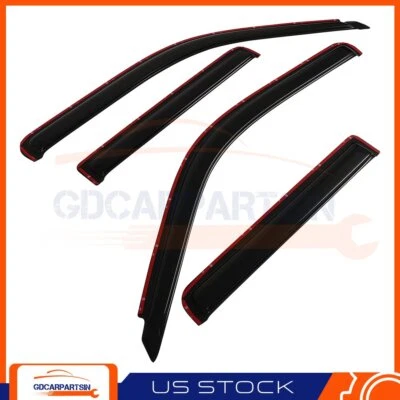For 1991-2005 Ford Explorer Wind Sun Rain Guard Vent Shade Window Visor Black Foto 1 de 3