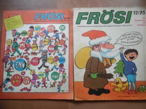 FRÖSI 12 - 1975 mit 2. Umschlag & Beilagen Pioniermagazin Comic DDR - Picture 1 of 9