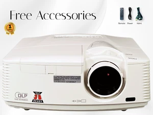 4200 ANSI DLP Projector Bright Colour Accepts 4K Signal HDMI + 1 Year Warranty! - Picture 1 of 11
