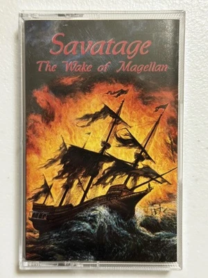 Savatage Wake of Magellan Cassette Tape Original 1998 Atlantic Recording Metal - Image 1 of 4