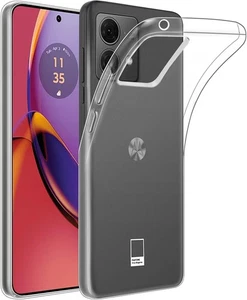 Custodia per Motorola G85 5G silicone liquido cover telefono - Foto 1 di 3
