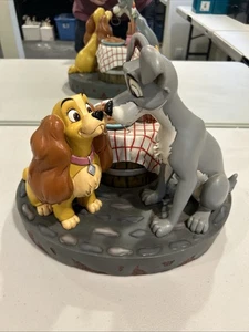 Figura mediana de Lady And The Tramp de los parques temáticos de Disney The Art Of Disney en caja original - Imagen 1 de 21