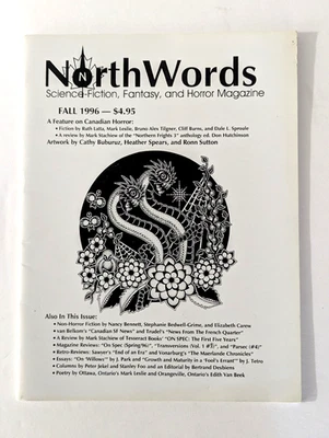 Fall 1996 NorthWords Sci-Fi, Fantasy, Horror Magazine Collectible, from Canada - Imagem 1 de 4