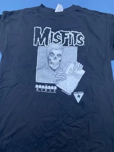 Misfits Bibel Shirt 1997 Gr. XL WILD OATS TAG EUC One Sided - Bild 1 von 5