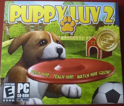 Video Game PC Puppy Luv 2 Two NEW SEALED Jewel - Image 1 of 2