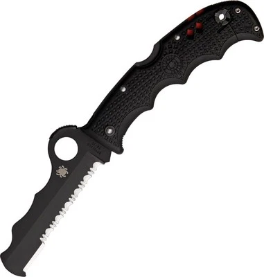 Spyderco Assist Lockback Black C79PSBBK 3.75" VG-10 Black FRN Folding Knife - Image 1 of 2