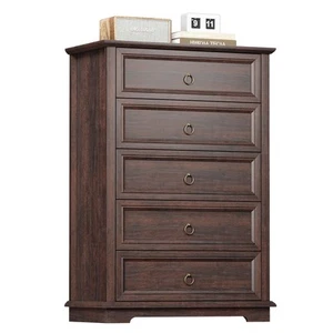 Chest of Drawers, Double Anti-tip, 5 Drawers Dresser, Dresser Organizer for B... - Picture 1 of 8