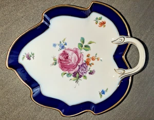 Maria Theresia Rheinsberg Hutschenreuther Porzellan Blattschale 17 x 15 cm Gold - Bild 1 von 7