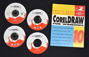 Corel Draw Graphics Suite 12 and CorelDraw 10 Quickstart Guide Book - Afbeelding 1 van 1