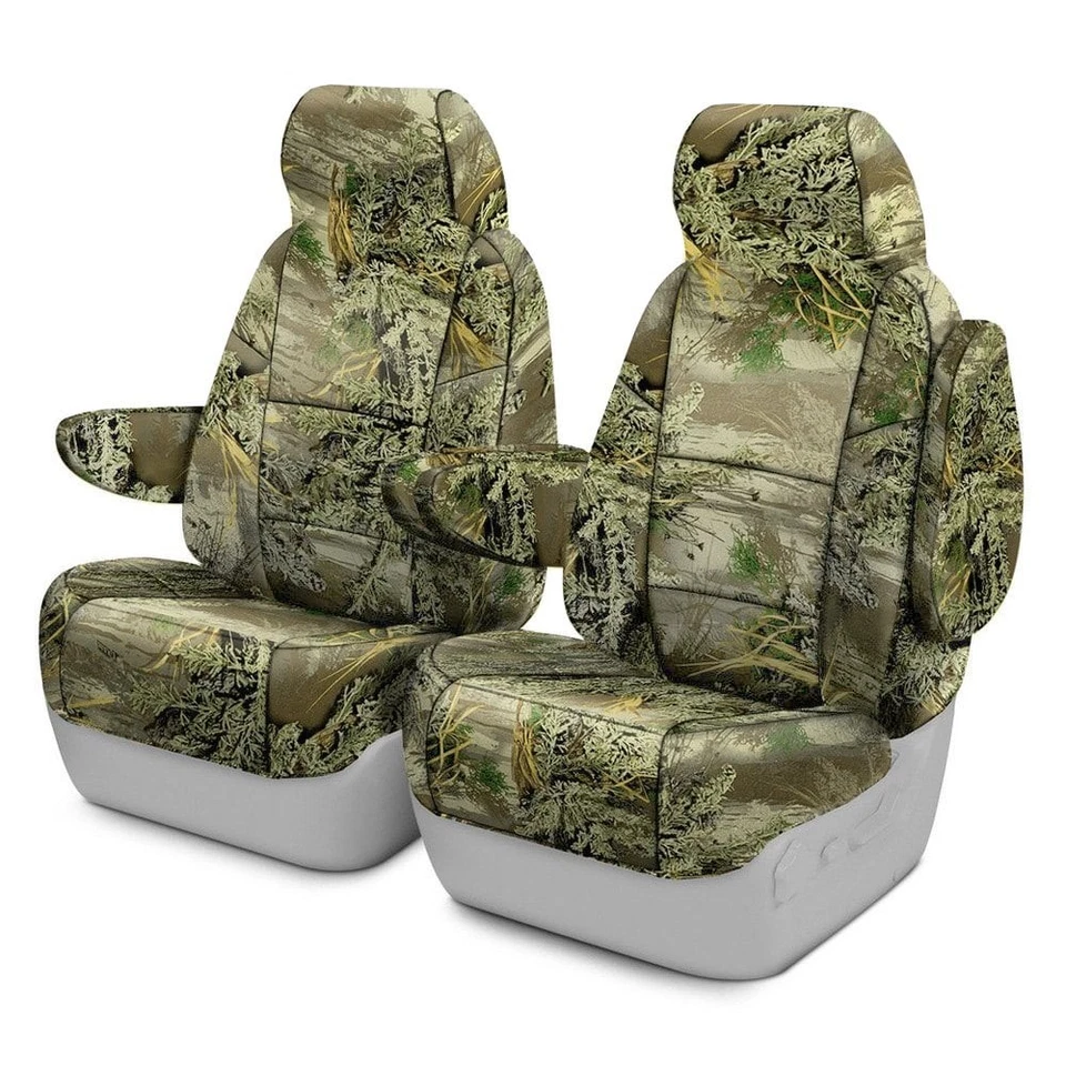 For GMC Yukon 07-10 Coverking Realtree 3rd Row Camo Max-1 Custom Seat Covers Foto 1 de 4
