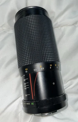 Lente zoom Konica vintage 80-200 mm F4 Hexanon AR montaje Japón 55 tapas Foto 1 de 4