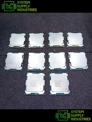 10x E5-2623 V4 SR2PJ CPU Processor 4 Core 2.60GHz 10MB L3 Cache 85W - Image 1 of 3