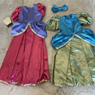 Disney Inspired Cinderella Step Sisters Costume SET, Sizes 2 & 4 - Image 1 of 3