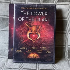 ❤️The Power Of The Heart (DVD, 2014) Maya Angelou, Paul Coelho, Deepak Chopra - Picture 1 of 5