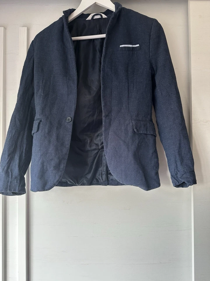 Kids Navy Blue Blazer - H And M - Age 12 To 13 Years - Image 1 of 4