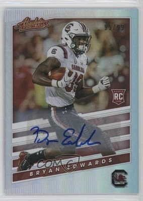 2020 Panini Chronicles Draft Picks Signatures /99 Bryan Edwards #11 Auto RC - Image 1 of 2