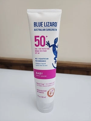 Blue Lizard Spf50+ Sensitive/baby Sunscreen 5floz Exp:12/24+ New - Image 1 of 4