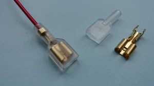 10 x Spatenklemme (weiblich) mit Abdeckung - Bild 1 von 1