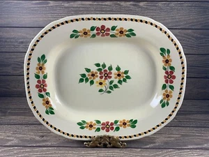 Plato pintado a mano Titian Ware Adams Royal England Seminole - Imagen 1 de 5