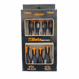 Beta Tools 8 Piece Screwdriver Set 1203E / D8P New Karting Kart Parts UK - Picture 1 of 6