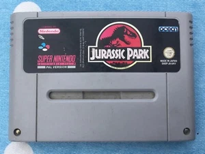 🌟JURASSIC PARK🌟NINTENDO🌟SNES🌟CARTUCHO🌟UK🇬🇧VENDEDOR🌟ENVÍO RÁPIDO REINO UNIDO🌟 - Imagen 1 de 4