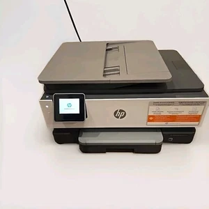HP OfficeJet Pro 8025E All-In-One InkJet Printer No Ink TESTED - Picture 1 of 7