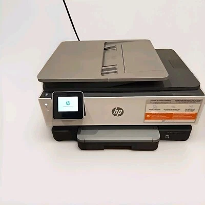 HP OfficeJet Pro 8025E All-In-One InkJet Printer No Ink TESTED - Image 1 of 4