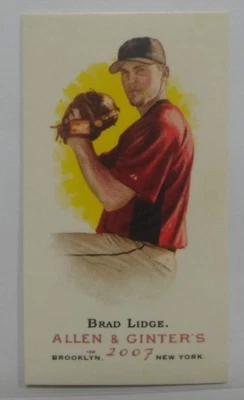 2007 Topps Allen & Ginter Mini Brad Lidge #83 Astros  - Image 1 of 2