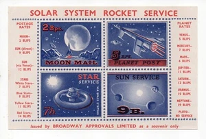 Solar System Rocket Service Cinderella Issued by Broadway Approvals Limited - Picture 1 of 2