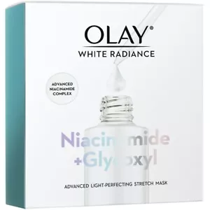 OLAY White Radiance Light-Perfecting Stretch Mask Advanced Niacinamide Complex - Picture 1 of 8