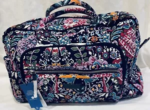 VERA BRADLEY Iconic Compact Weekender Bag Fox Forest NWT Rare Find Exact Item - Picture 1 of 7