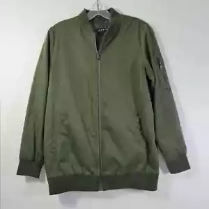 Bernardo Men's Olive Green Bomber Jacket Size S 10522-0488 - Picture 1 of 10