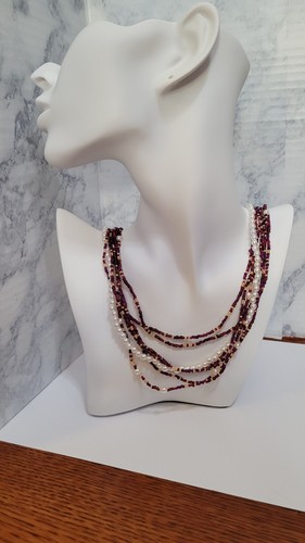 VETEMENTS Collana multifila di perline