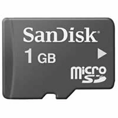 Memoria MICRO SD SanDisk 1GB Trans Flash x lettori MP3 cellulari navigatori GPS - Immagine 1 di 1