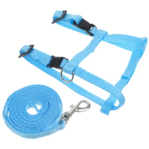 Rat Harness Bunny Harness Leash Rabbits Guinea Pig Harness Leash Cat Harness - Picture 1 of 12
