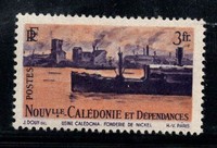 Nuova Caledonia 1948 Mi. 337 Nuovo ** 100% nave, 3 f