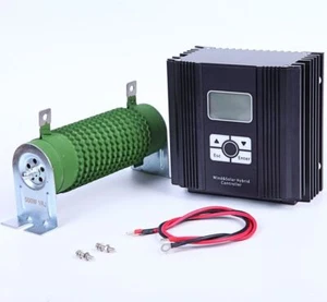 Regolatore di carica ibrido 1600W 12V/24V MPPT TURBINA EOLICA FOTOVOLTAICO BOOSTER E SCARICO CARICO - Foto 1 di 18
