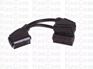 Distribuidor Scart Cable Y 0,2m totalmente ocupado - Imagen 1 de 1