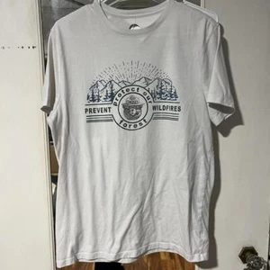 Camiseta gráfica White Smokey the Bear - Imagen 1 de 2