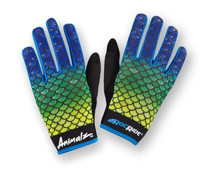RocRide Animalz Cycling Gloves El Dorado. Full-Finger and Screen Compatible Tips - Image 1 of 4