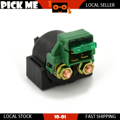 Premium Starter Solenoid Relay 4Pin For Kawasaki Ninja ZX-11 ZX1100 1990-2001 - Image 1 of 4