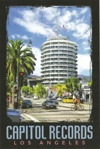 Postcard California Los Angeles Capitol Records Bldg MINT Unused - Picture 1 of 1