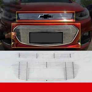 ABS Front Upper+Lower Grille Mesh Vent Hole Grill For Chevrolet Trax 2017-2018 - Bild 1 von 6