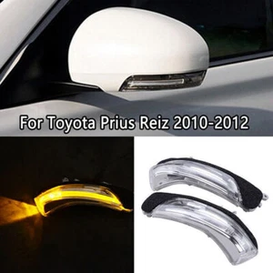 PAR Para Toyota Prius Reiz Señal de Giro Lateral Conjunto Luz Indicadora LED - Imagen 1 de 7