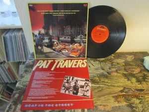 Pat Travers Band - Heat in the Street - LP vg+/ex Pat Thrall Ozzy Drummer - Picture 1 of 10