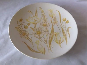 Royal China Enchanted Garden Vendome Essteller gelbe Blume MCM Retro 2 VVPS - Bild 1 von 6