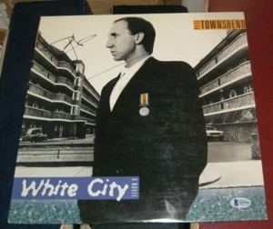 PETE TOWNSHEND THE WHO SIGNED AUTOGRAPHED 1985 WHITE CITY: A NOVEL VINYL ALBUM - Picture 1 of 3
